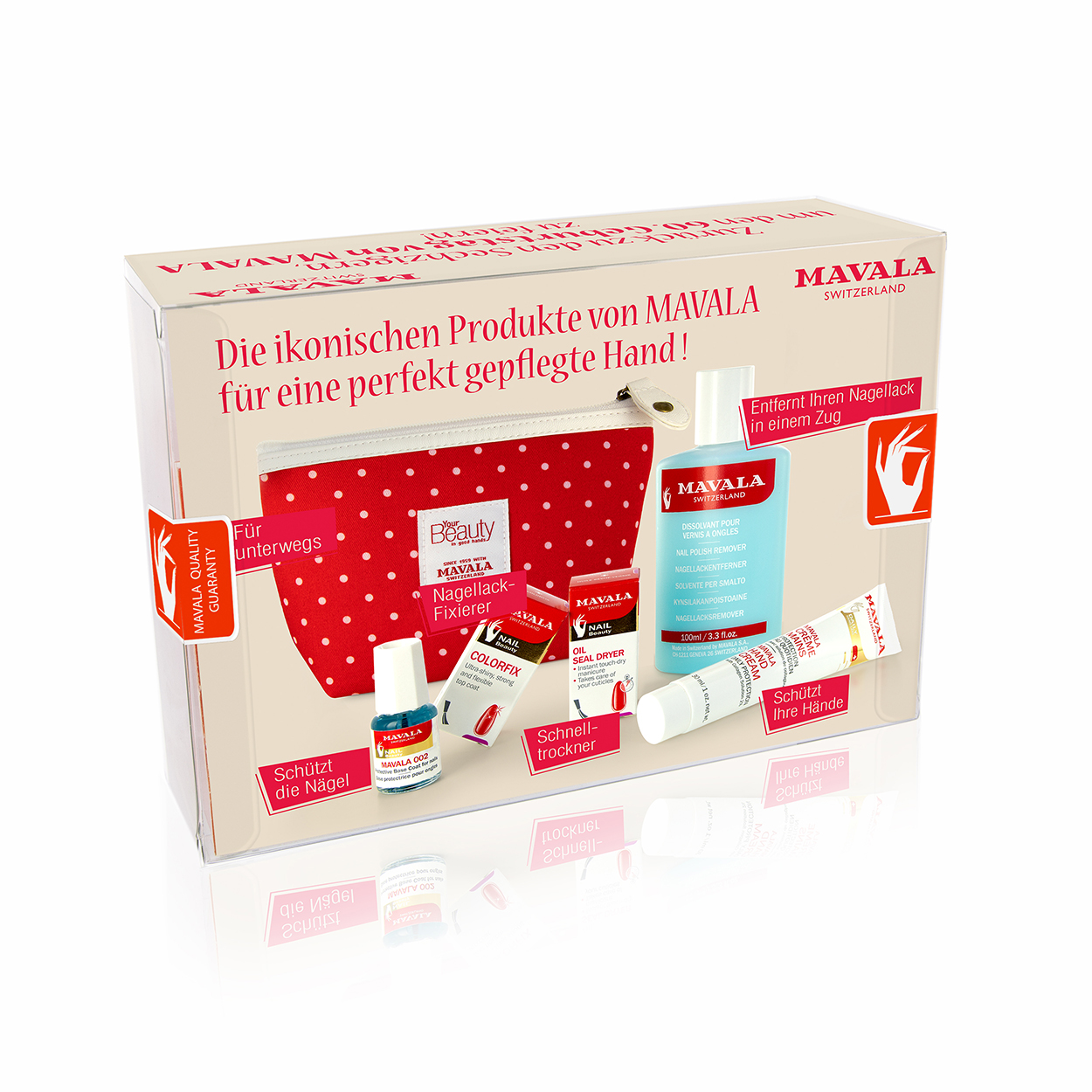 MAVALA  Red Dot - Sixties - alles für eine perfekt gepflegte Hand!